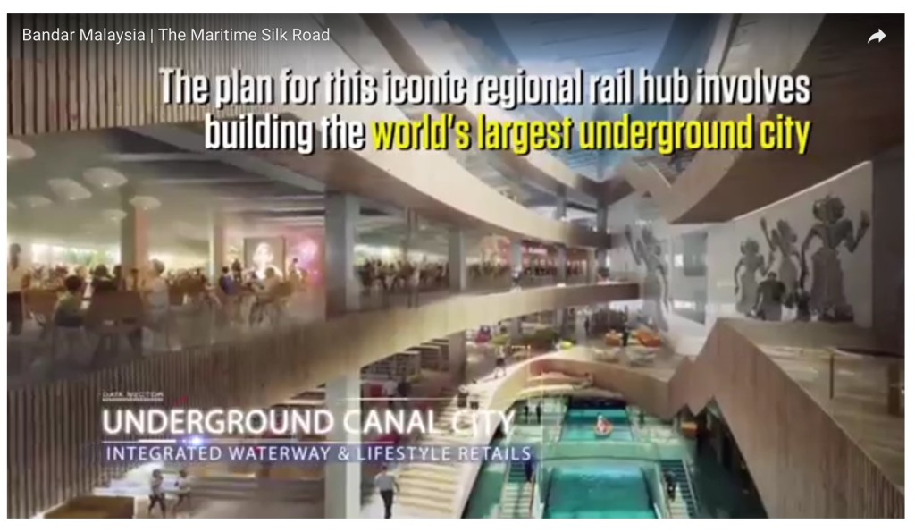 World's largest underground city at BANDAR MALAYSIA KL terminal to be ...